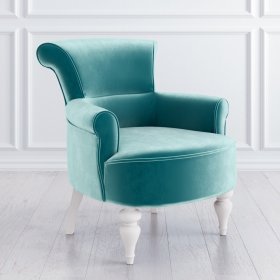 Кресло Капри голубое