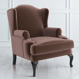 Кресло Фрис коричневое 