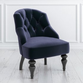 Кресло Фабио темно-синее