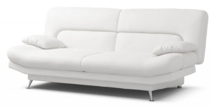 Кипенно-белый диван-«книжка»