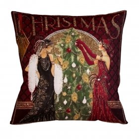 Арт-подушка «Рождество в Париже»