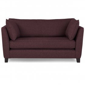 Раскладной диван Iris двухместный тёмно-пурпурный