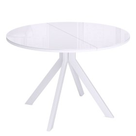 Обеденный стол Ken AR1000 стекло белое