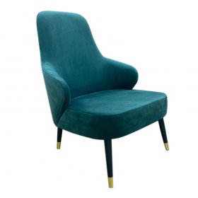 Кресло Ervin сине-зеленое