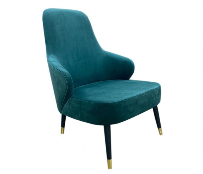 Кресло Ervin сине-зеленое