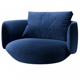 Кресло Pillar синее