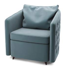 Кресло Slevin голубое