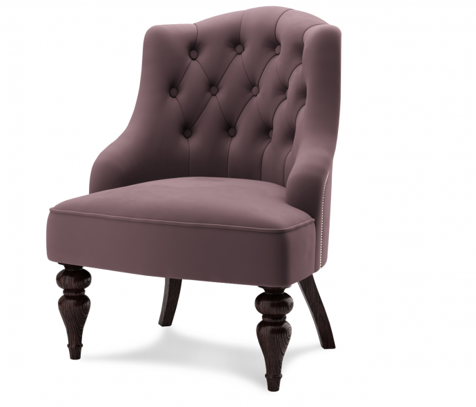 Кресло Emily фиолетовое