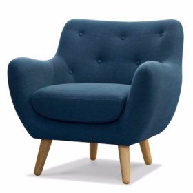 Дизайнерское кресло Oloff синее