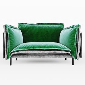 Кресло Bari зеленое