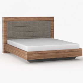 Кровать Concept с высоким изголовьем орех
