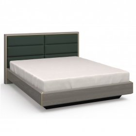 Кровать Tessoro grey stone/изумруд