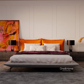 Кровать Bari оранжевая