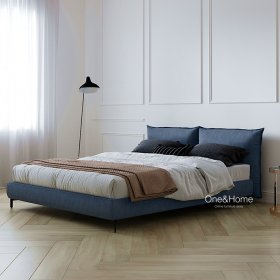 Кровать Barcelona Steel синяя