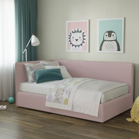 Кровать Twin R розовая