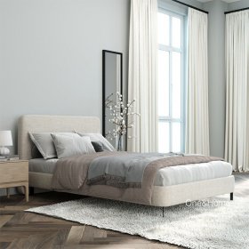 Кровать Legend One M светлая рогожка