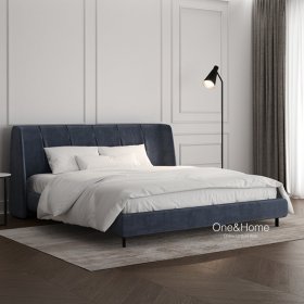 Кровать Kayala Low синяя