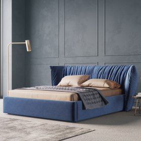 Кровать Tweed синяя