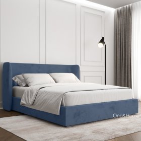 Кровать Hugo синяя
