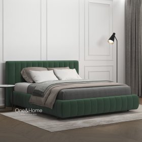 Кровать Prima Low зеленая