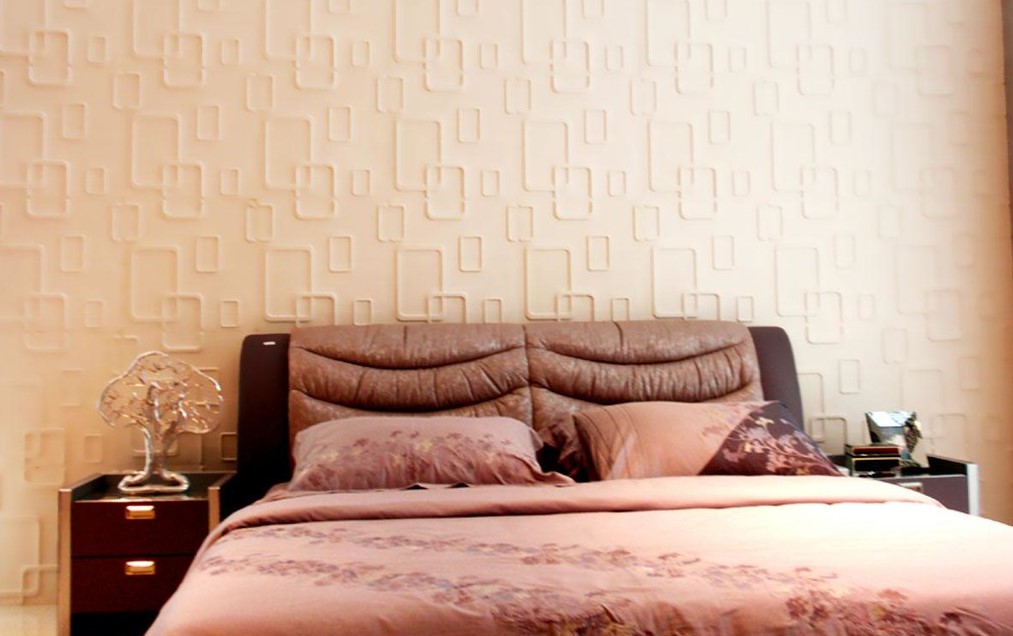 Мягкие интерьерные панели для декора спальни