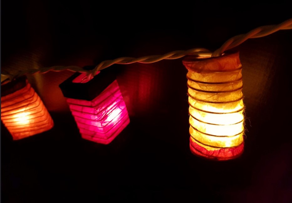 Оригинальные фонарики в китайском стиле
