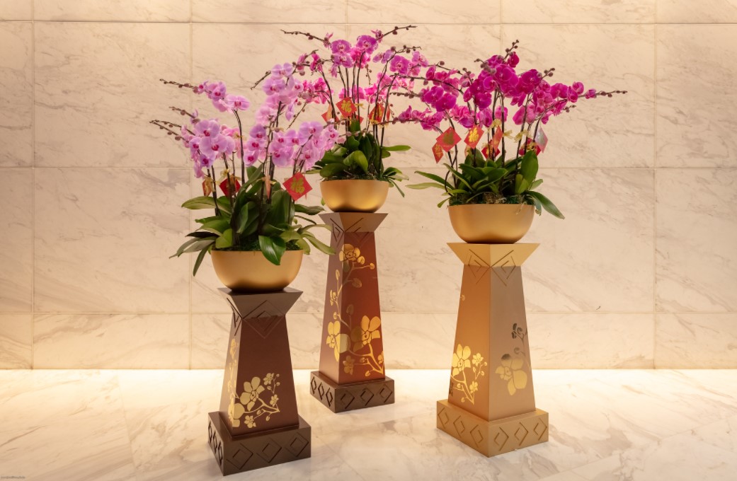 Подставки для цветов в китайском стиле