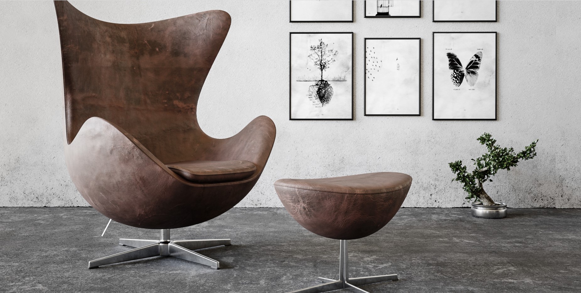 Дизайнерские кресла ХХ века в современном интерьере
