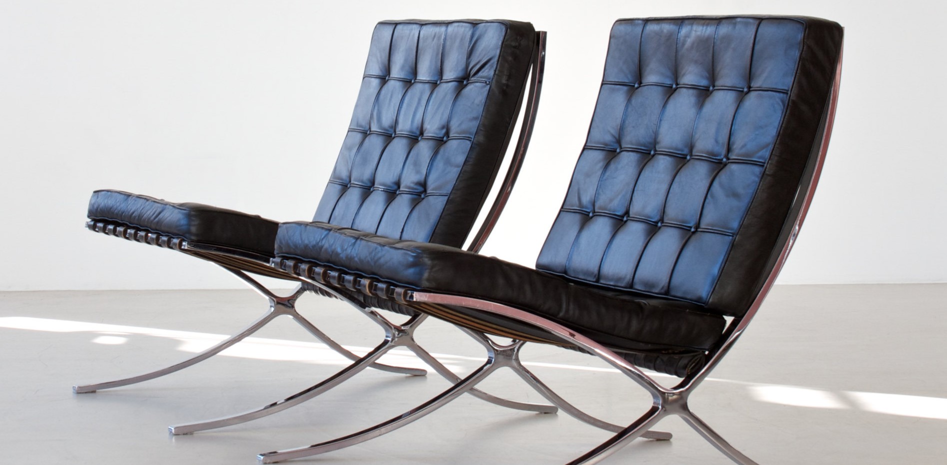 Два кресла модели «Барселона» идеально дополнят современный интерьер гостиной