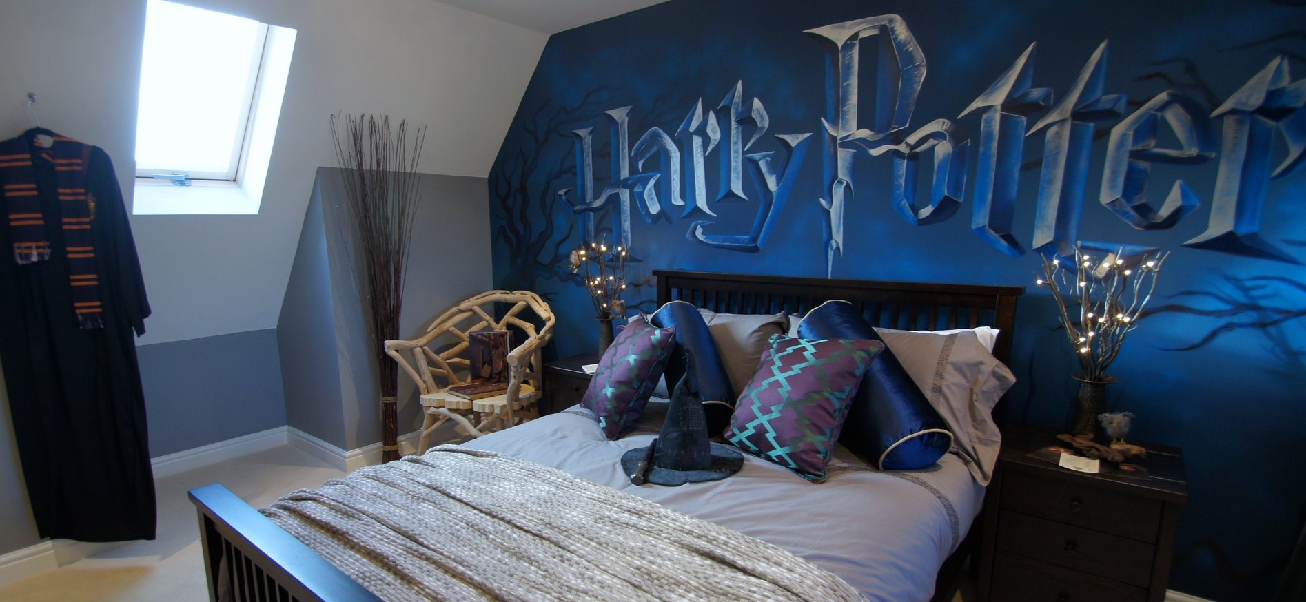 Оформление комнаты по мотивам фильма Гарри Поттер