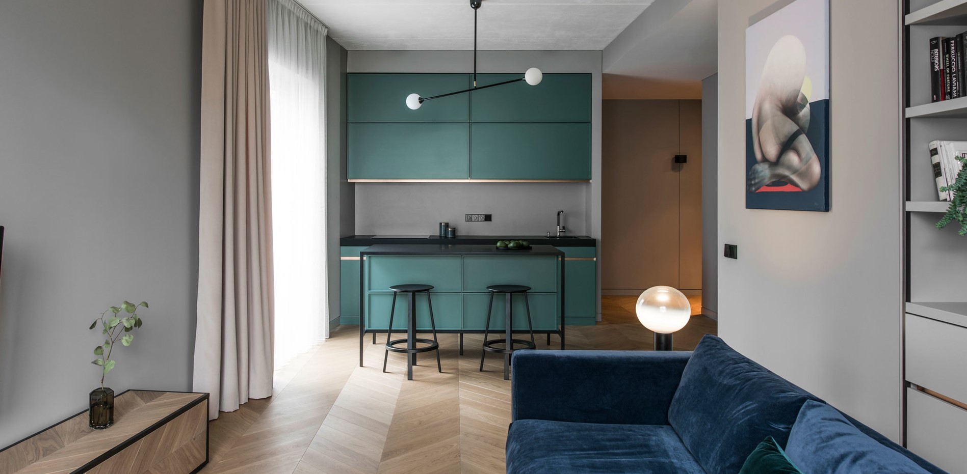 Оформление квартиры-студии 20 квадратных метров: создание стильного и современного интерьера