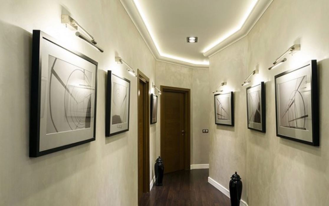 Дизайн освещения в прихожей в квартире фото