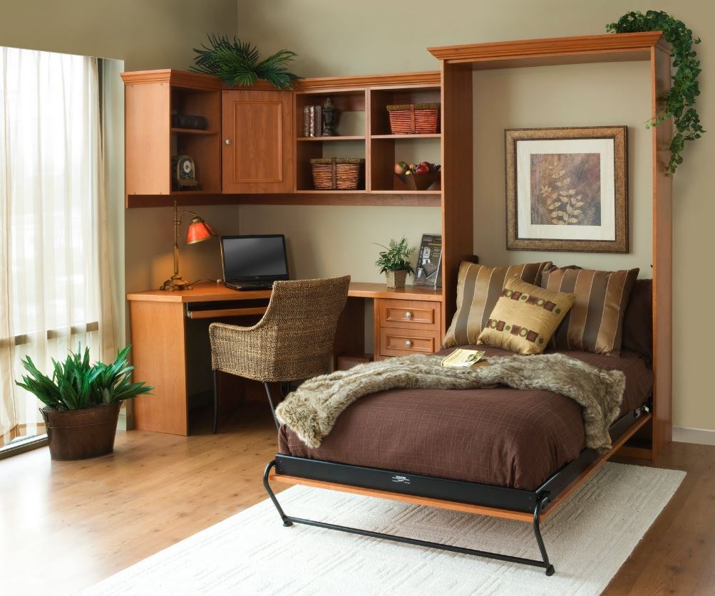 мебель для спальни с нишей для дивана
