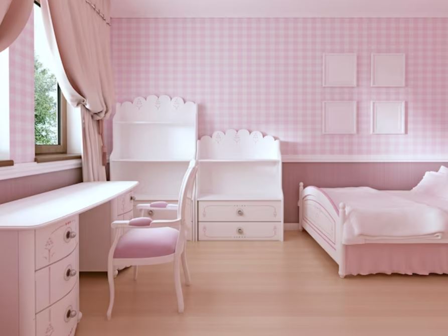 Розовая спальня для романтичной натуры