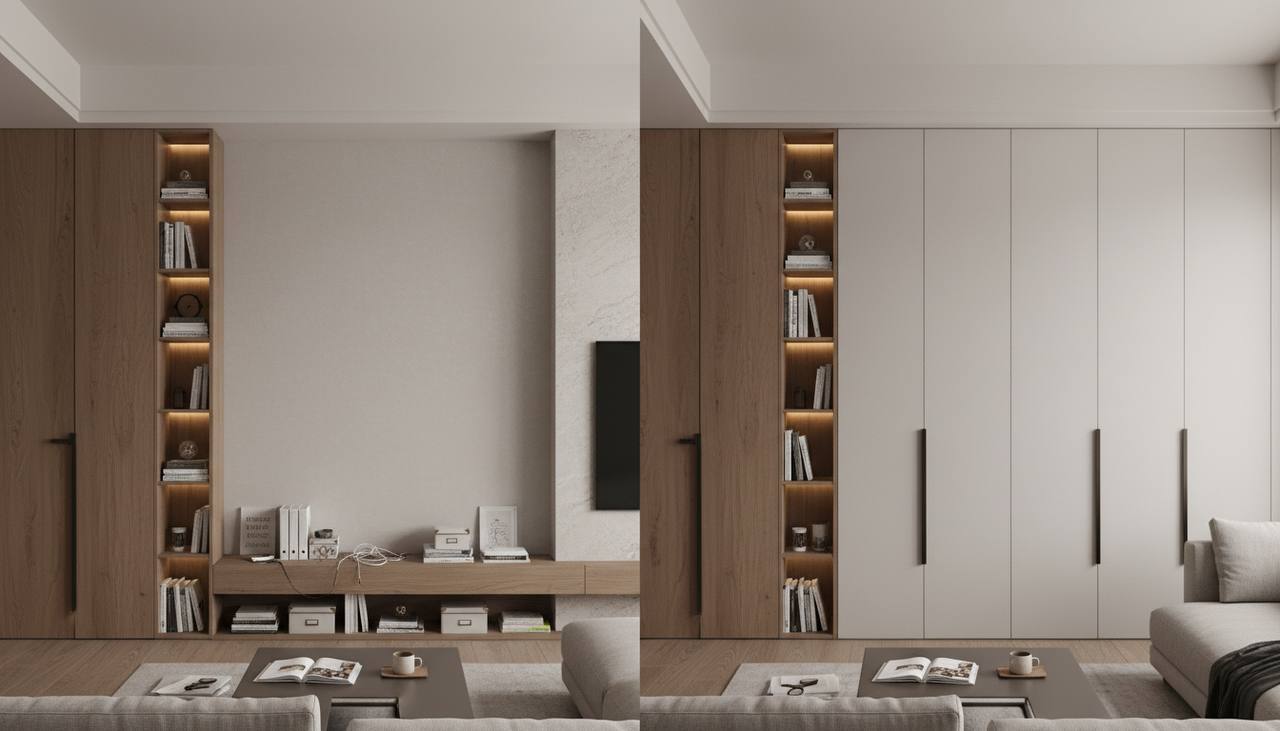 Демонстрация принципа открытого/закрытого хранения 