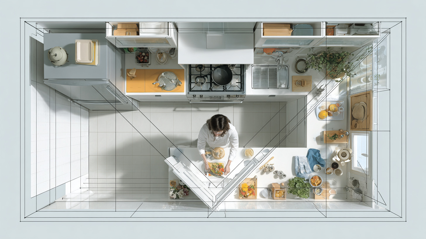 Кухня — главное место, где эргономика критична. 