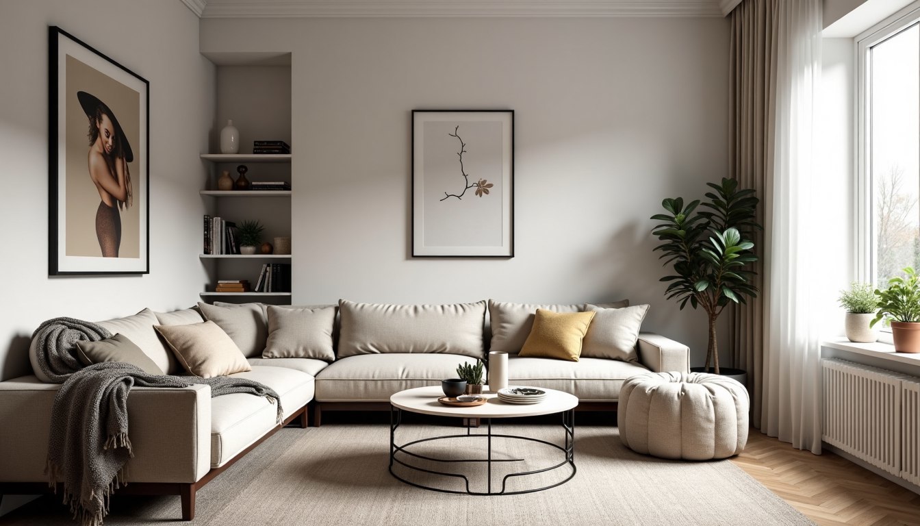 На фотографии комната с нишей в стене 