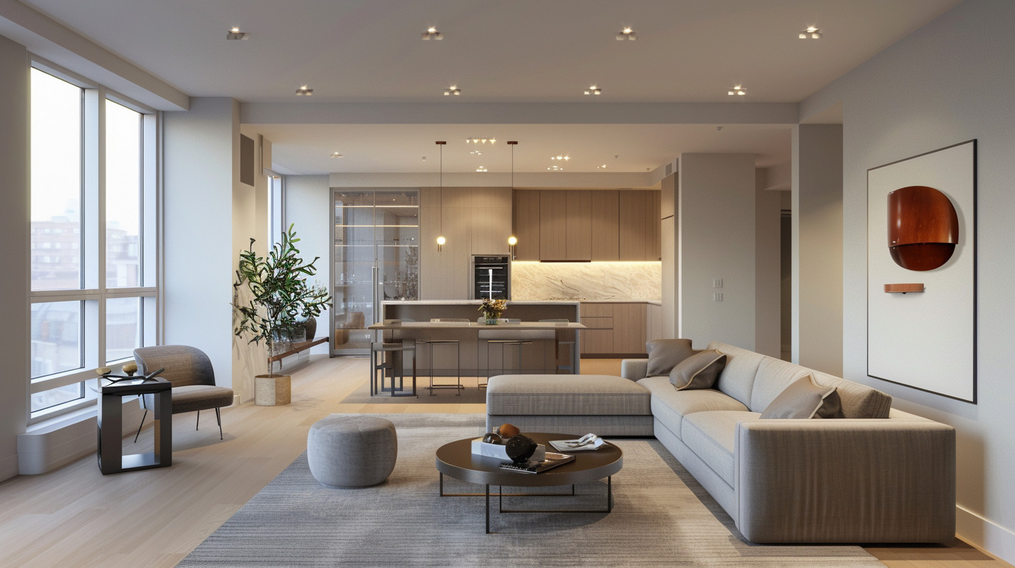 Продуманный интерьер квартиры