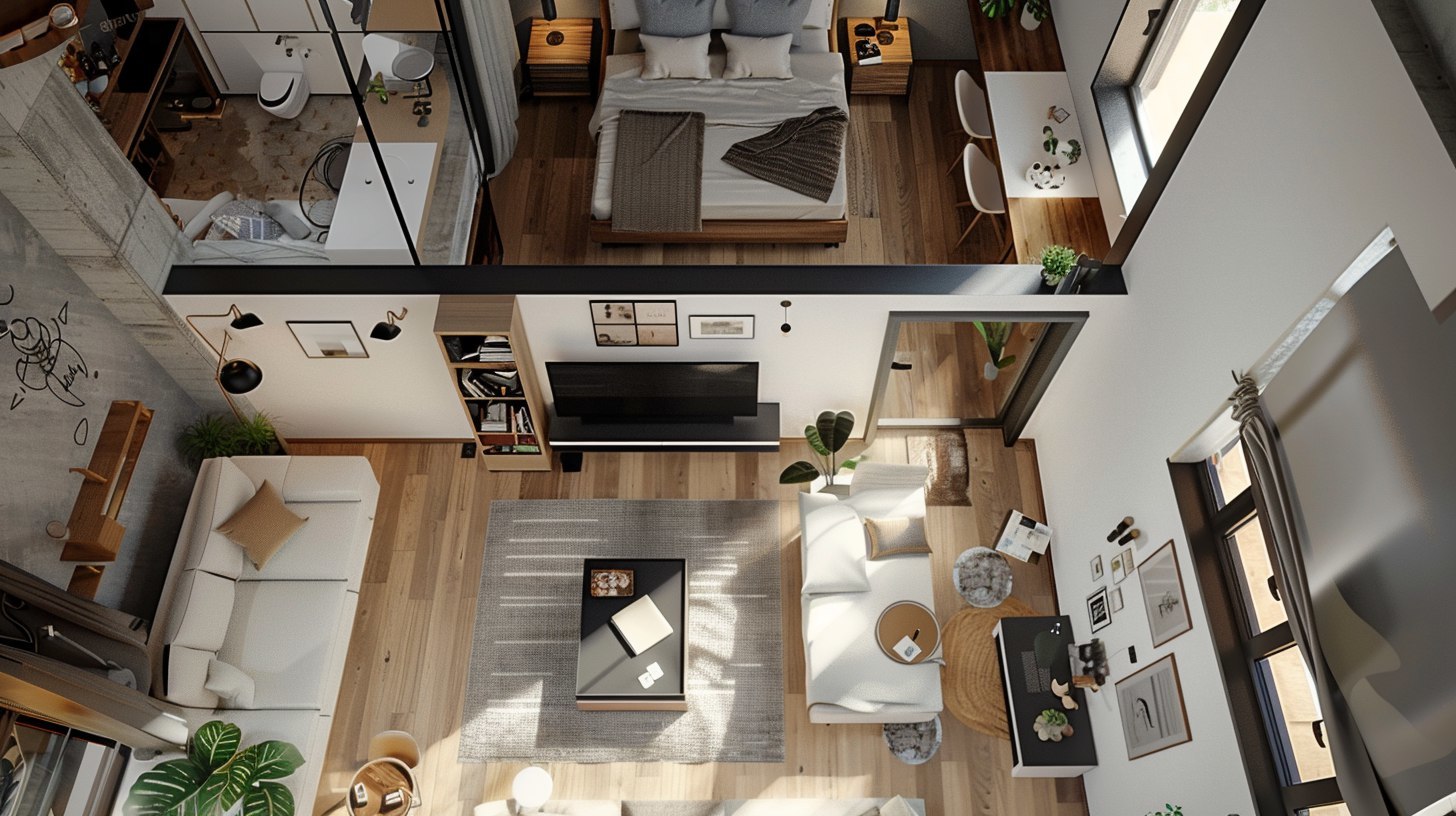 Визуализация интерьера под запрос клиента 