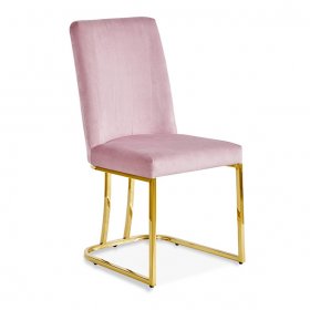 Обеденный стул Пресли розовый