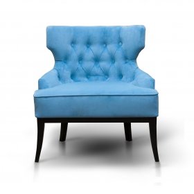 Стул-кресло Edem синее