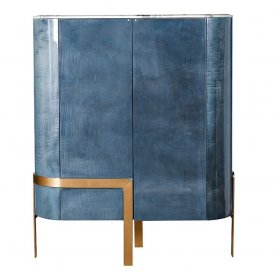 Комод высокий Chivas с искусственным мрамором