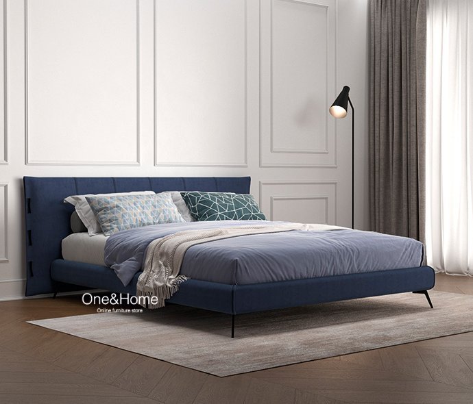 Кровать Shade синяя