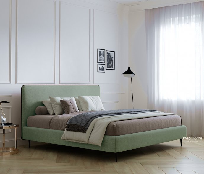 Кровать Moca M зеленая