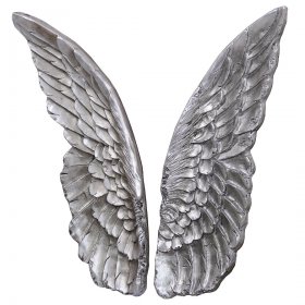 Панно "Крылья малые" серебро