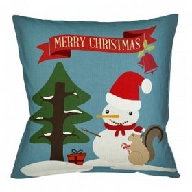 Декоративная подушка «Новогоднее настроение», версия 22