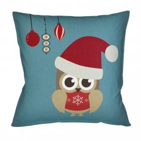 Декоративная подушка «Новогоднее настроение», версия 3