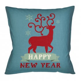 Декоративная подушка «Новогоднее настроение», версия 9