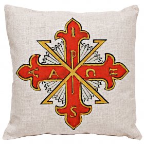 Декоративная подушка «Константиновский орден Св. Георгия, Сицилия»