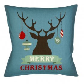 Декоративная подушка «Новогоднее настроение», версия 24